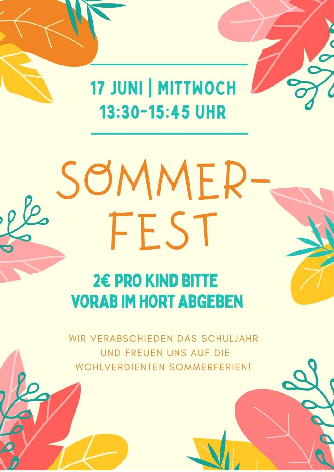 Sommerfest 2026