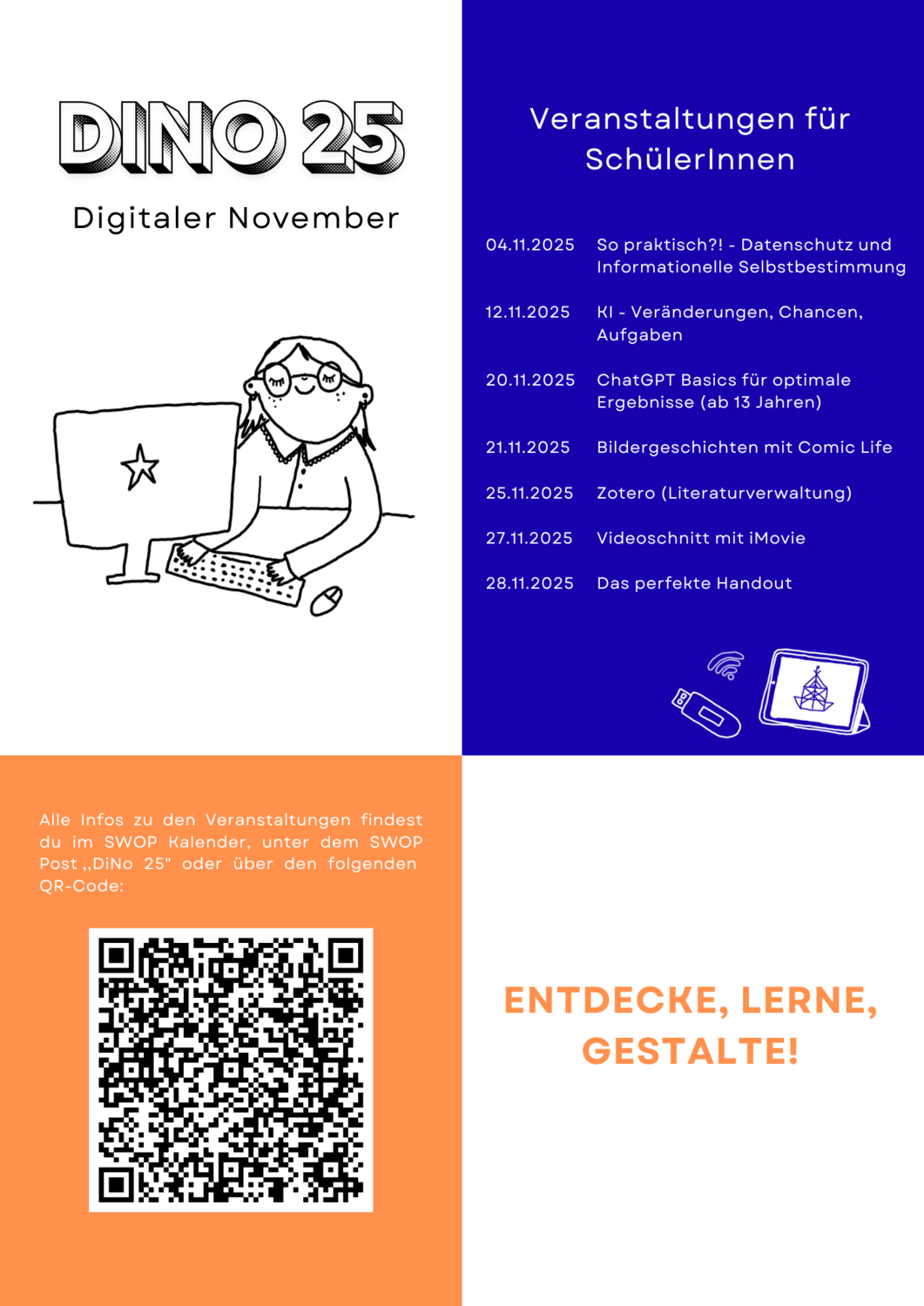 DiNo - Angebote für Schüler und Eltern